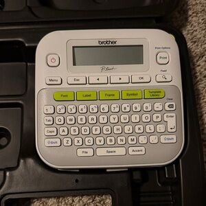 Brother P-touch Label Maker with Case